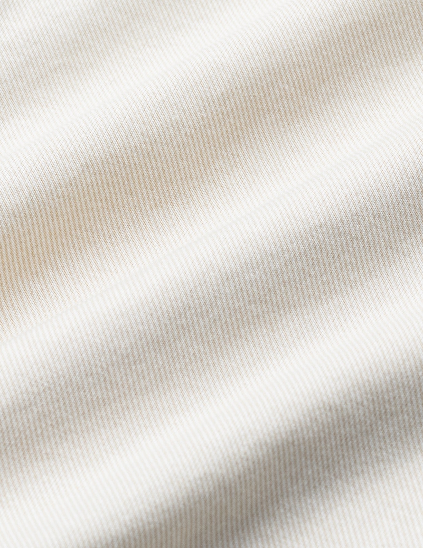 Classic Shirt Beige Twill Slim